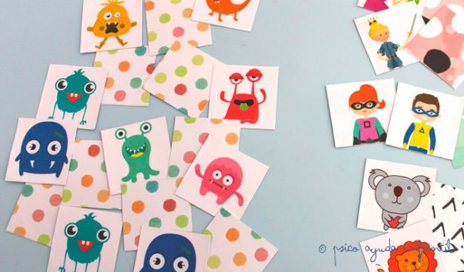 Psico Ayuda Infantil – Taller infantil: Haz tu propio juego Memory Psico Ayuda Infantil - Taller infantil: Haz tu propio juego Memory