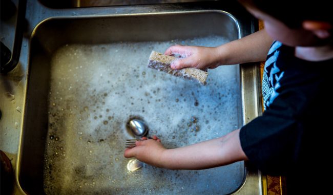 Psico Ayuda Infantil - Tareas del hogar para niños según edad